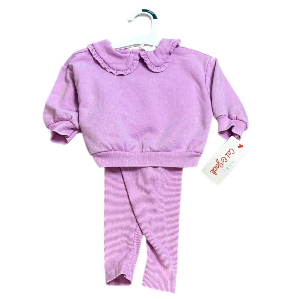 Cat & Jack Purple Kids Matching Set